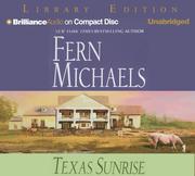 Cover of: Texas Sunrise (Texas) by 