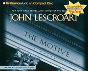 Cover of: Motive, The (Dismas Hardy) by John T. Lescroart, John T. Lescroart