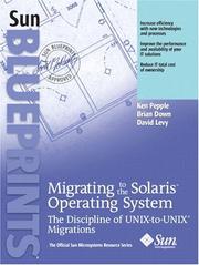 Migrating to the Solaris operating system by Ken Pepple, Brian Down, David Levy