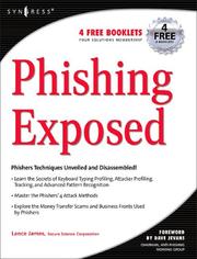 Cover of: Phishing Exposed by Lance James