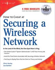 Cover of: How to Cheat at Securing a Wireless Network (How to Cheat) (How to Cheat) by Chris Hurley, Jan Kanclirz Jr.