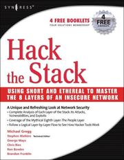 Cover of: Hack the Stack by Michael Gregg