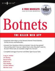 Cover of: Botnets: The Killer Web Applications