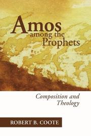 Cover of: Amos Among the Prophets by Robert B. Coote