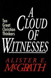 Cover of: A Cloud of Witnesses by Alister E. McGrath