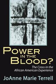 Cover of: Power in the Blood? The Cross in the African American Experience