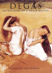 Cover of: Degas by Gerhard Gruitrooy