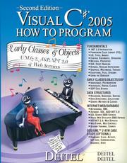 Cover of: Visual C# 2005 How to Program (2nd Edition) (How to Program)