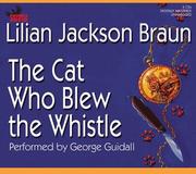 Cover of: The Cat Who Blew the Whistle (Cat Who... (Audio)) by Jean Little