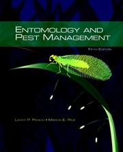 Cover of: Entomology and Pest Management (5th Edition) by Larry P. Pedigo, Marlin E. Rice