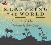 Cover of: Measuring the World by Daniel Kehlmann