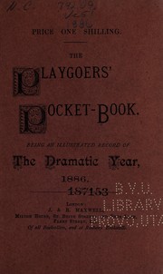 Cover of: The dramatic year, 1886 | Paul Vedder