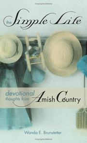 Cover of: The Simple Life: Devotional Thoughts from Amish Country