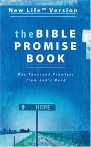 Cover of: The Bible Promise Book by Barbour Publishing