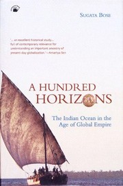 Cover of: Hundred Horizons: The Indian Ocean in the Age of Global Empire
