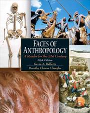 Cover of: Faces of Anthropology by Kevin Rafferty, Dorothy Chinwe Ukaegbu