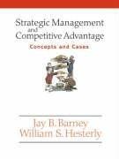Cover of: Strategic Management and Competitive Advantage: Concepts and Cases