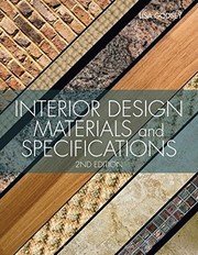 Interior Design Materials and Specifications by Lisa Godsey