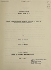 Cover of: Research Division internal report | Robert C. McDaniel