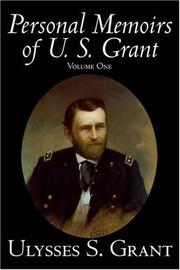 Cover of: The Personal Memoirs of U. S. Grant