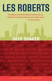 Cover of: Deep shaker: a Milan Jacovich mystery