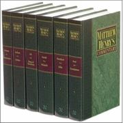 Cover of: Matthew Henry's Commentary: On the Whole Bible