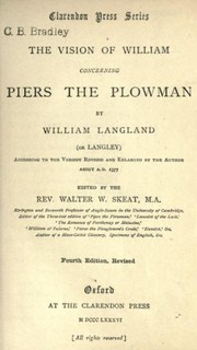 Cover of: The Vision of William Concerning Piers the Plowman by William Langland