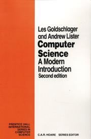 Cover of: Computer Science by L. Goldschlager, Les Goldschlager, Andrew Lister, Les Goldschlager, Andrew Lister