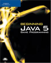 Cover of: Beginning Java 5 Game Programming
