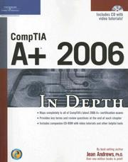 Cover of: COMPTIA A+ 2006 In Depth