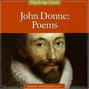 Cover of: John Donne by John Donne