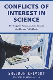 Cover of: Conflicts of Interest In Science by Sheldon Krimsky