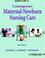Cover of: Contemporary Maternal-Newborn Nursing Care (6th Edition)
