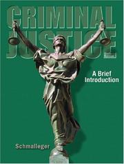 Cover of: Criminal Justice by Frank Schmalleger