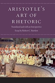 Cover of: Aristotle's "Art of Rhetoric" by Aristotle, Robert C. Bartlett
