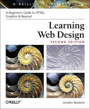 Cover of: Learning Web Design by Jennifer Niederst Robbins