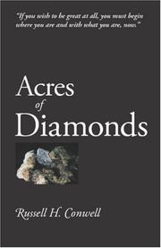 Cover of: Acres of Diamonds by Russell Herman Conwell, Russell Herman Conwell