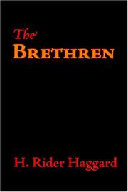 Cover of: The Brethren by H. Rider Haggard