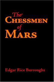 Cover of: The Chessmen of Mars by Edgar Rice Burroughs