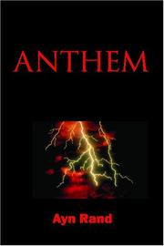 Cover of: Anthem by Ayn Rand