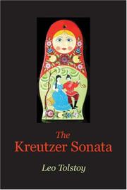 Cover of: The Kreutzer Sonata by Лев Толстой