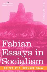 Cover of: Fabian Essays in Socialism by George Bernard Shaw