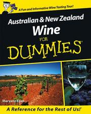 Australian & New Zealand wine for dummies by Maryann Egan