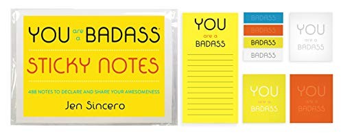 You Are a Badass® Sticky Notes by Jen Sincero
