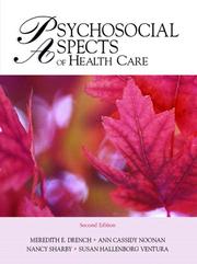Cover of: Psychosocial aspects of health care