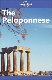 Cover of: Lonely Planet the Peloponnese (Lonely Planet Peloponnese)