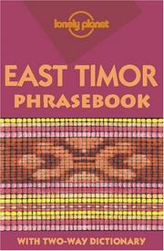 East Timor phrasebook by John Hajek