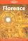 Cover of: Lonely Planet Florence