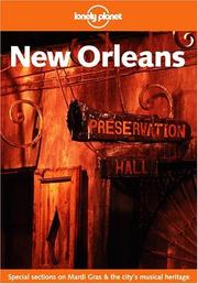 Cover of: Lonely Planet New Orleans by Tom Downs, John T. Edge