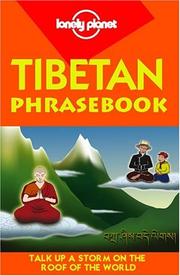 Tibetan Phrasebook by Sandup Tsering